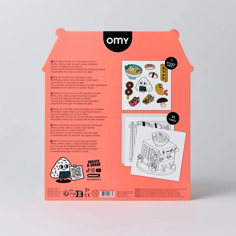 COLOURING AND STICKER BOOK