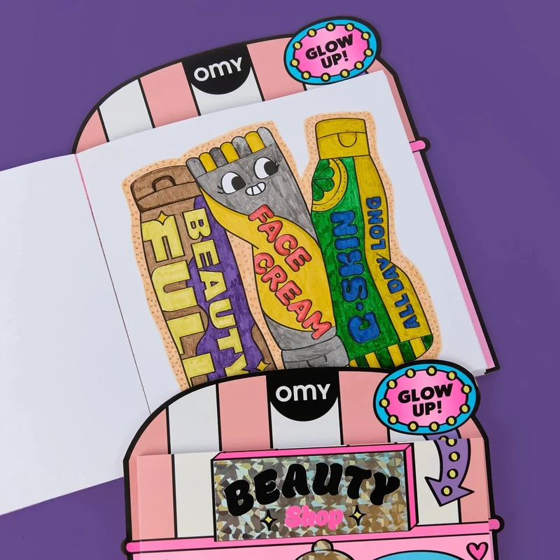 COLOURING AND STICKER BOOK