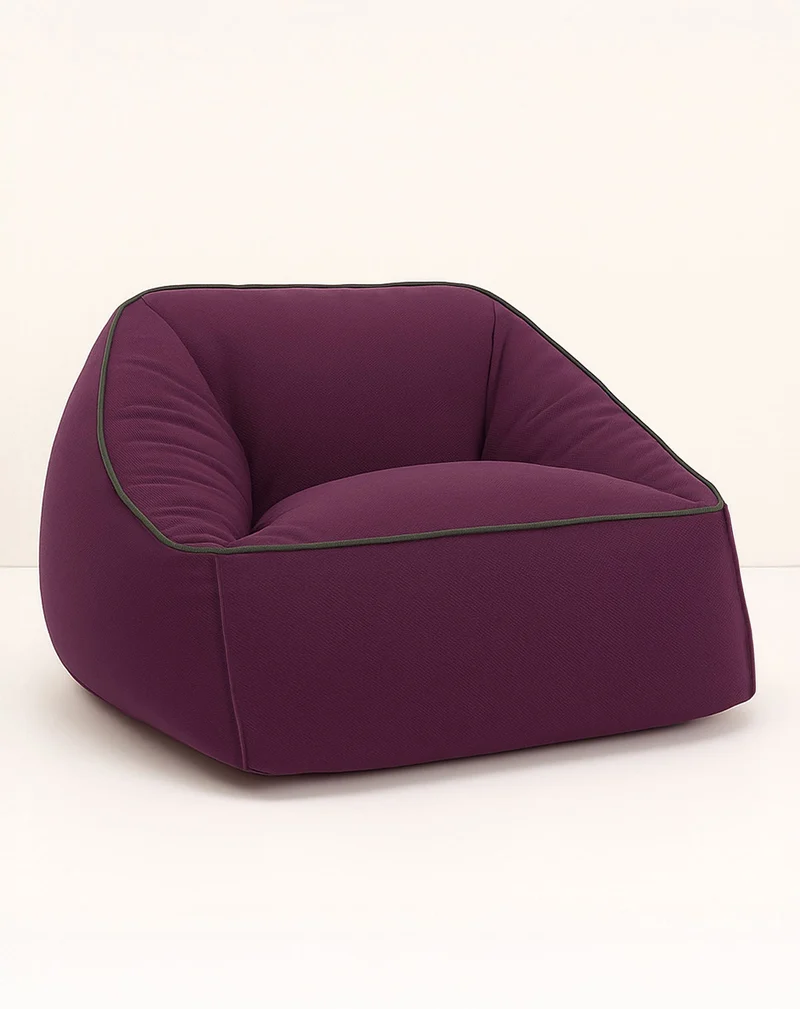 Nobodinoz Sitzsack-Sessel Arnold Erwachsenengrösse Burnt Red