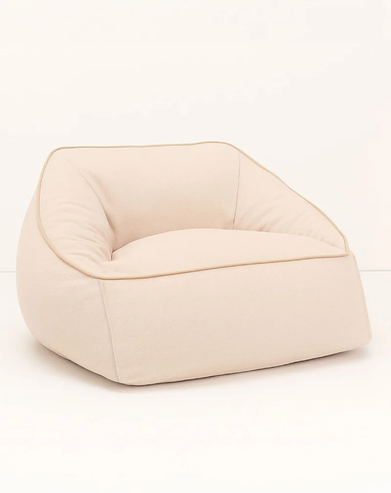 Nobodinoz Sitzsack-Sessel Arnold Erwachsenengrösse Natur