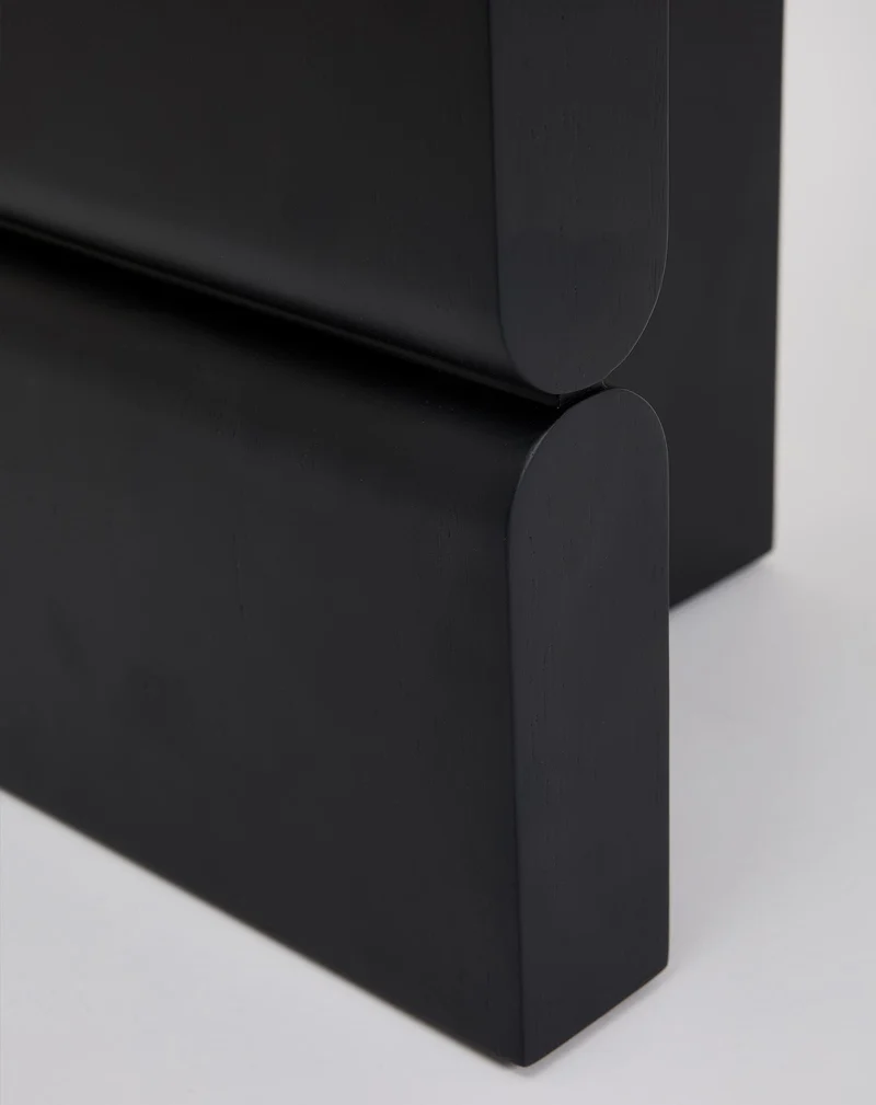 Nobodinoz Noon Hocker und Beistelltisch farbiges Holz Variante 0742