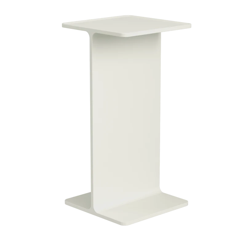 Pedestal en aluminium blanc 15x30cm Museum - String furniture