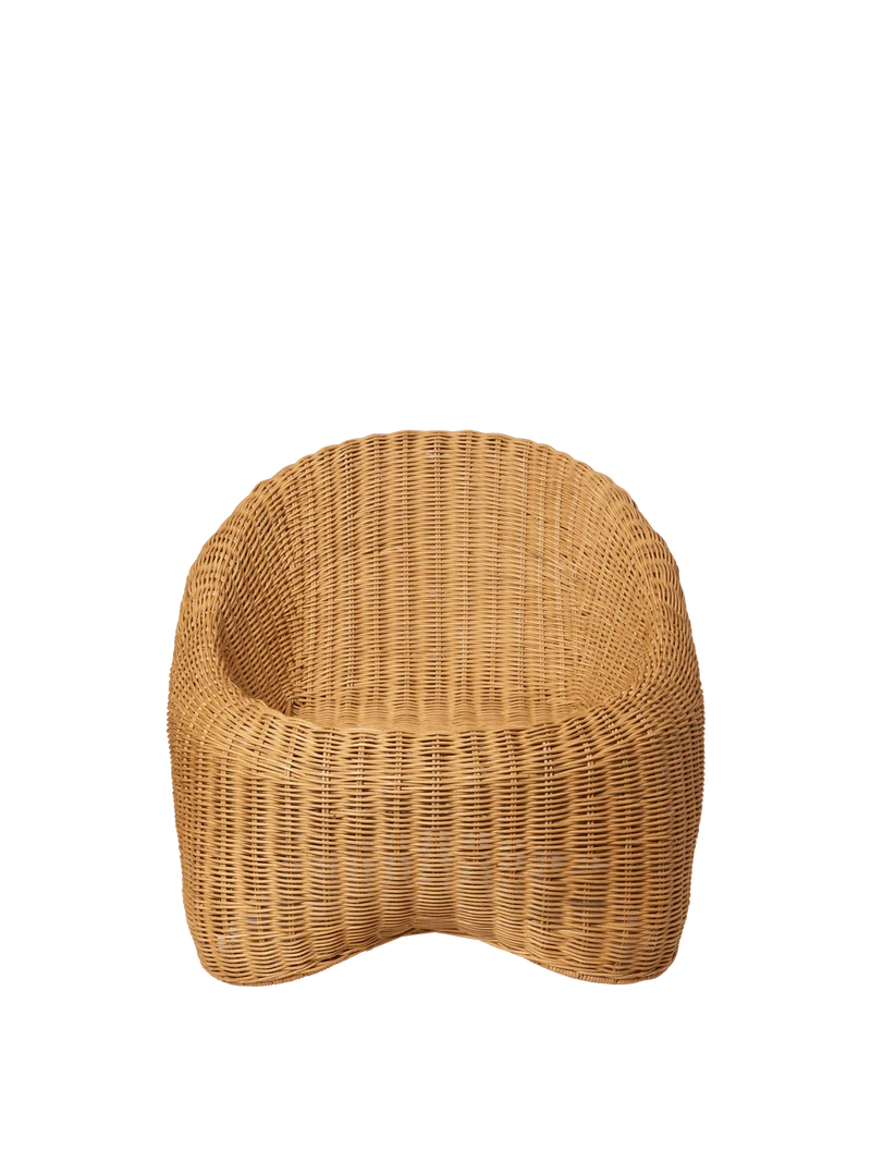 Fauteuil pour enfant en rotin tressé naturel Willora - Ferm Living