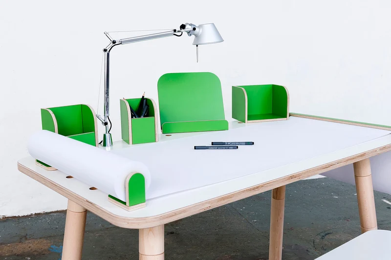 Pure Position Buchaufsteller Enzianblau