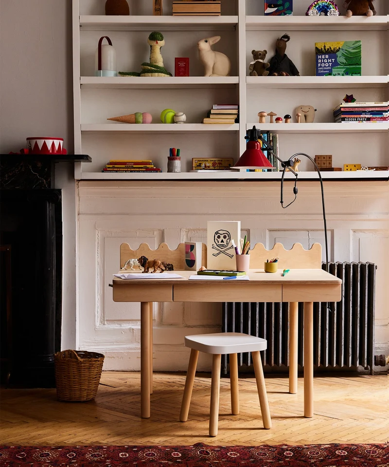 Oeuf NYC Moss Schreibtisch, Birke