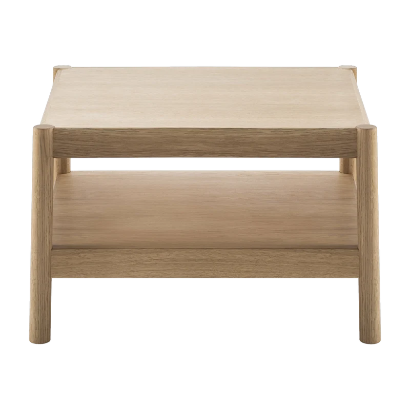 Table basse en chêne naturel 63x63 cm Citizen - Emko