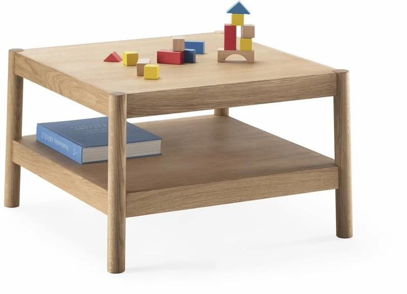 Table basse en chêne naturel 63x63 cm Citizen - Emko