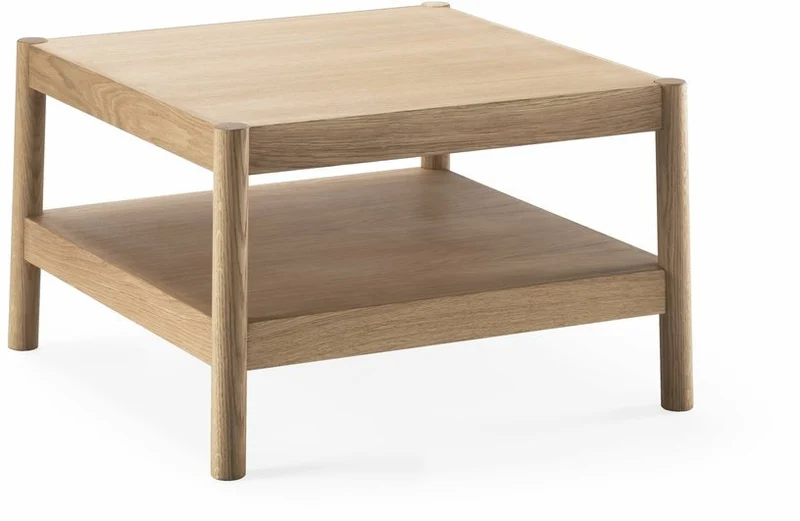 Table basse en chêne naturel 63x63 cm Citizen - Emko