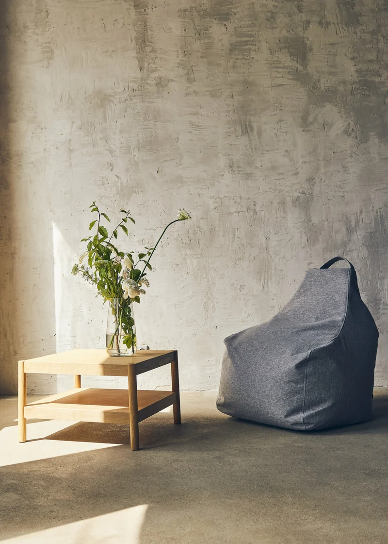 Table basse en chêne naturel 63x63 cm Citizen - Emko