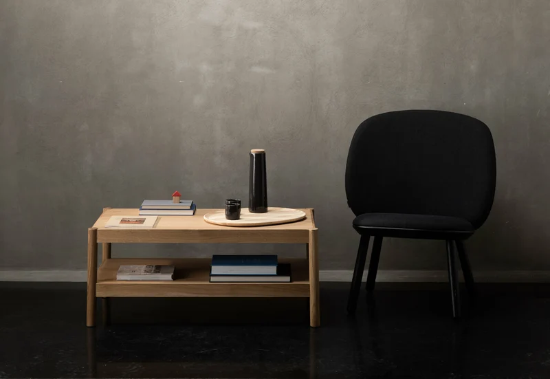 Table basse en chêne naturel 93x53 cm Citizen - Emko
