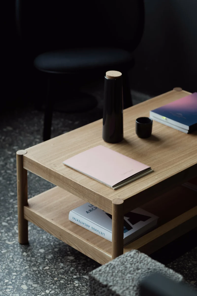 Table basse en chêne naturel 93x53 cm Citizen - Emko