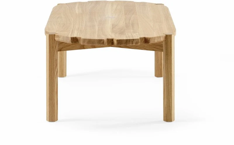 Table basse en chêne naturel 100 cm Pinion - Emko