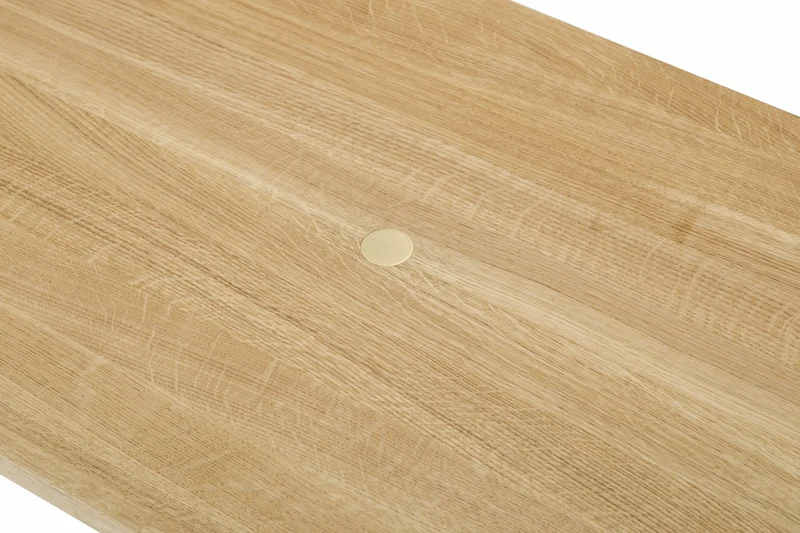 Table basse en chêne naturel 100 cm Pinion - Emko