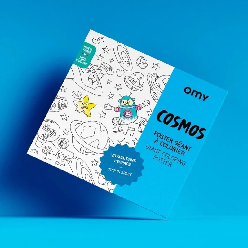 GIANT COLOURING POSTER - COSMOS