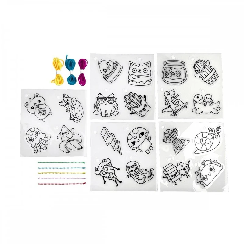 DIY SHRINK IT ART KIT - FUN FRIENDS (6 YEARS+)