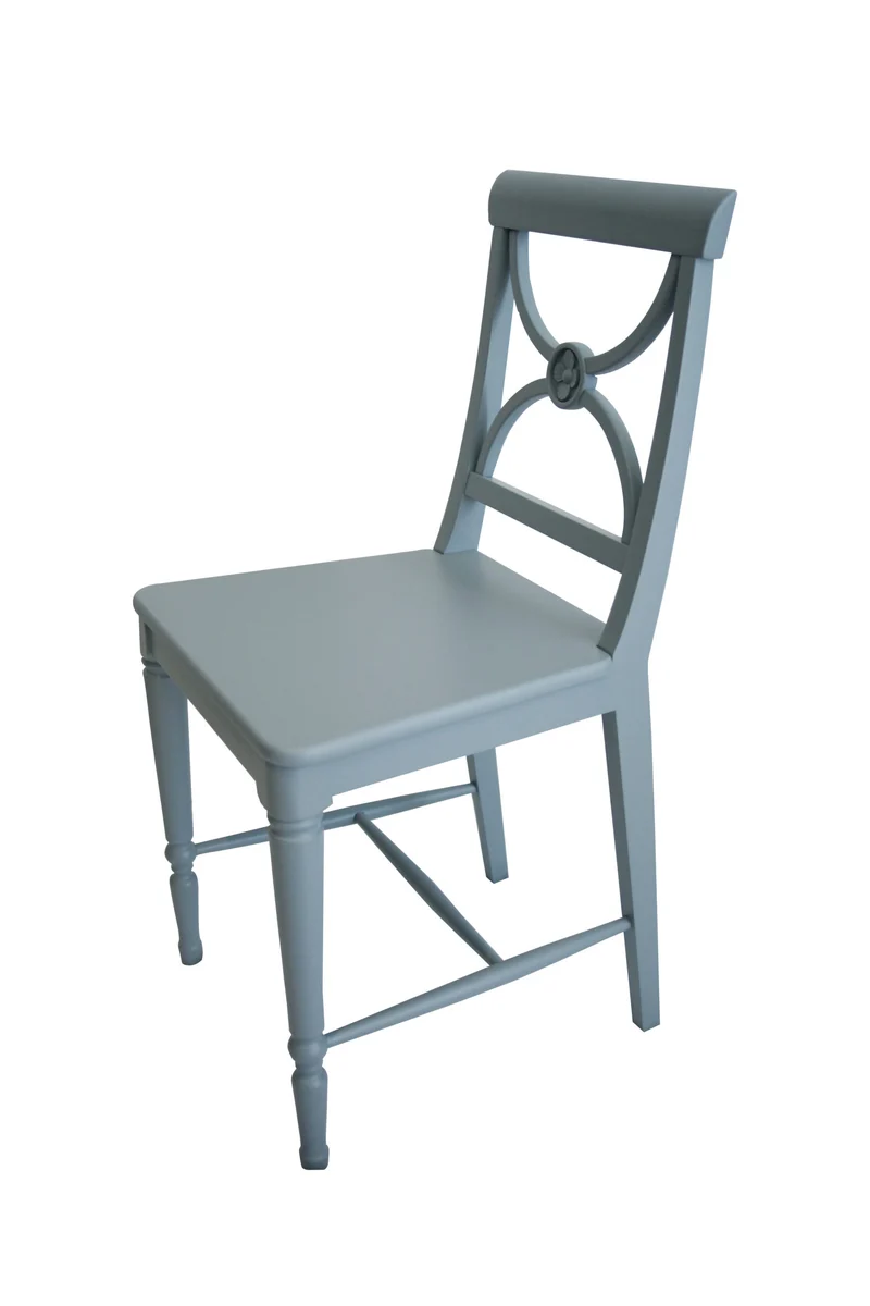Gustavienne Kinderstuhl Gustavianisches Blau