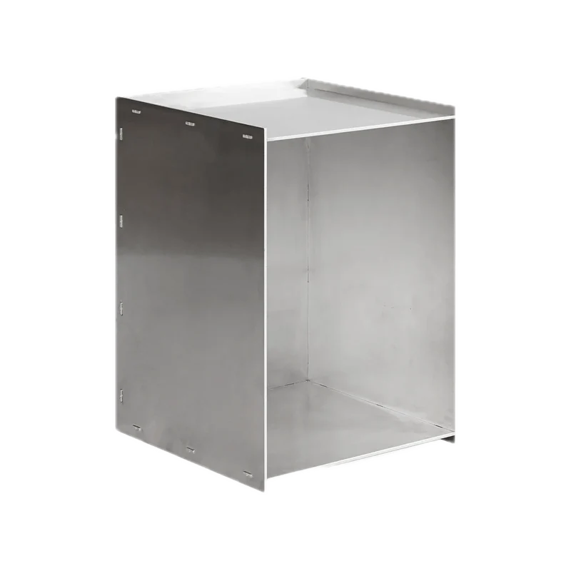 Table de chevet en aluminium 32,8 x 33,8 x 48,1 cm Rivet - Frama