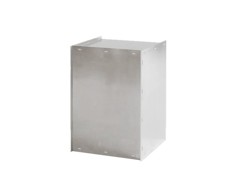 Table de chevet en aluminium 32,8 x 33,8 x 48,1 cm Rivet - Frama