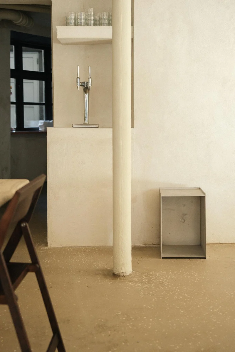 Table de chevet en aluminium 32,8 x 33,8 x 48,1 cm Rivet - Frama