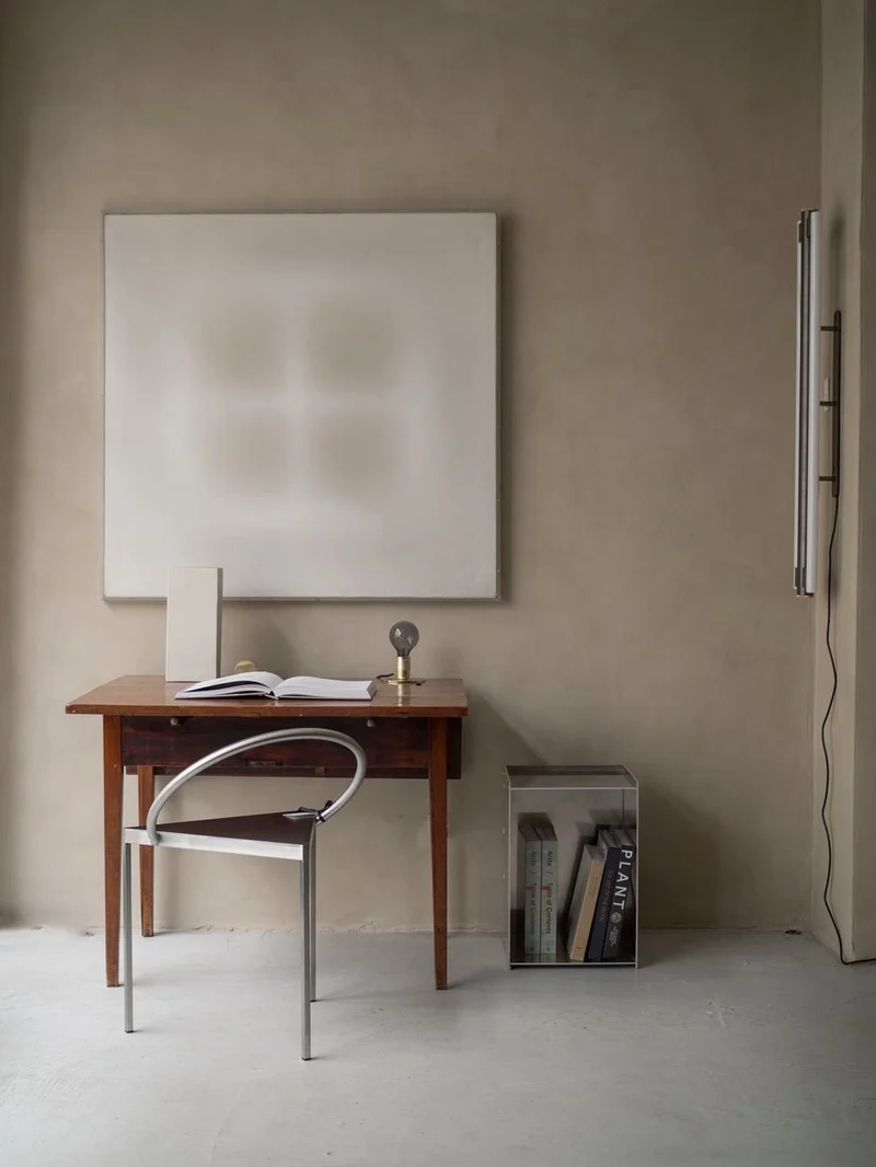 Table de chevet en aluminium 32,8 x 33,8 x 48,1 cm Rivet - Frama