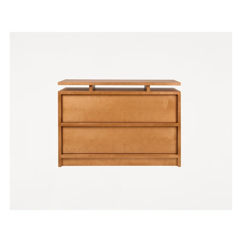 Commode en bouleau brun chaud 100 x 35 x 70 cm Ratio - Frama