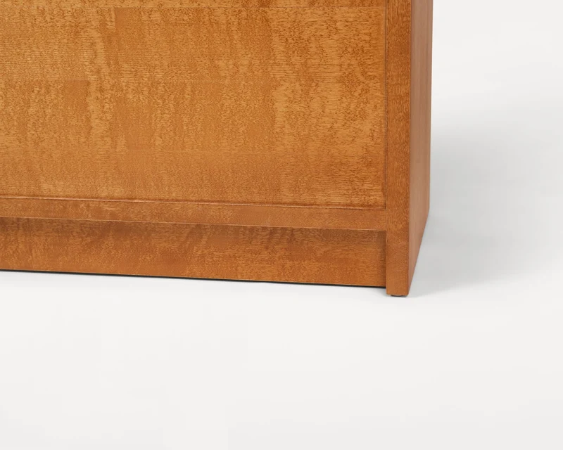 Commode en bouleau brun chaud 100 x 35 x 70 cm Ratio - Frama