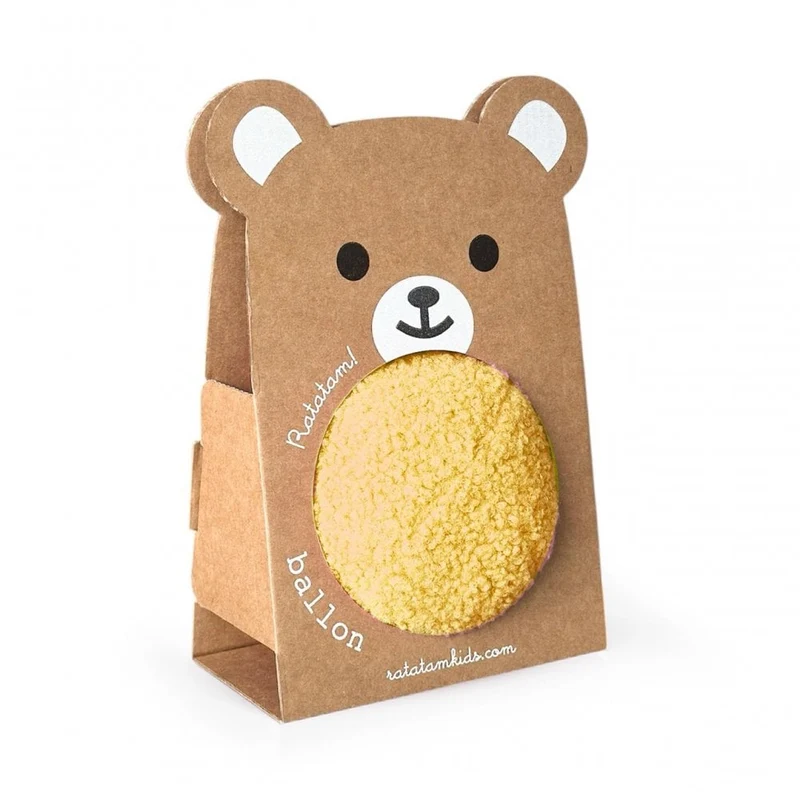 BABY TEDDY SOFT PLAY BALL 12cm