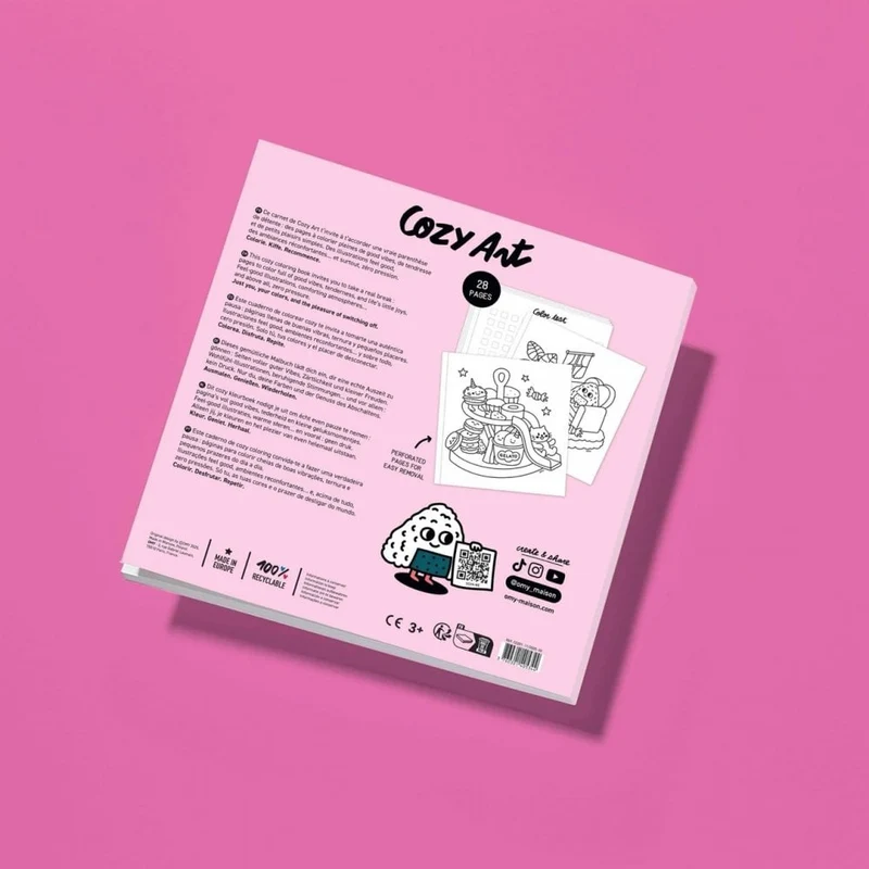 COZY ART COLOURING BOOK