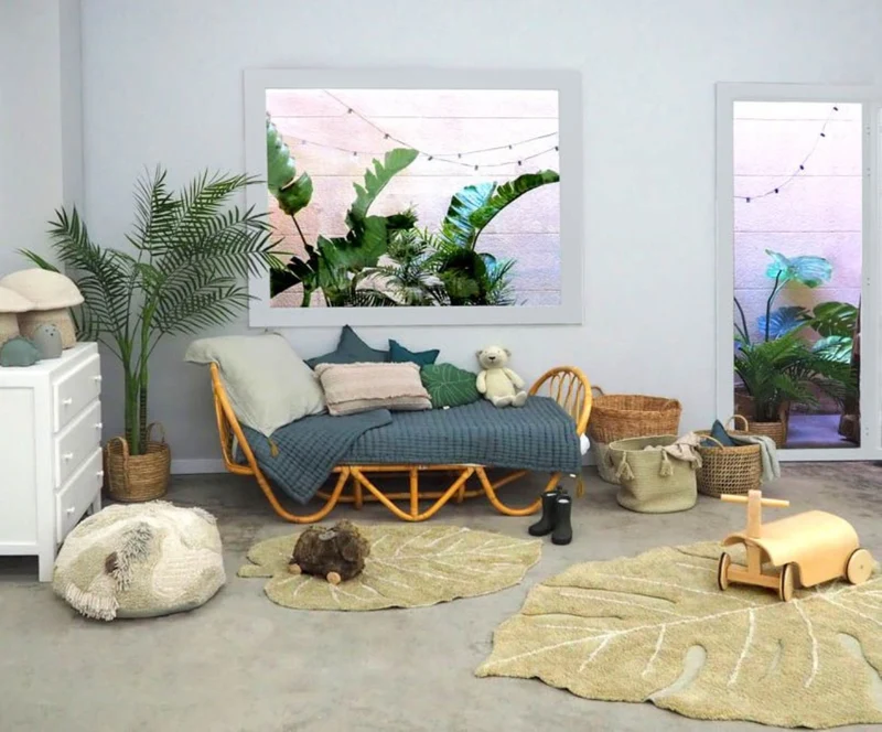 Lorena Canals Teppich Mini Monstera