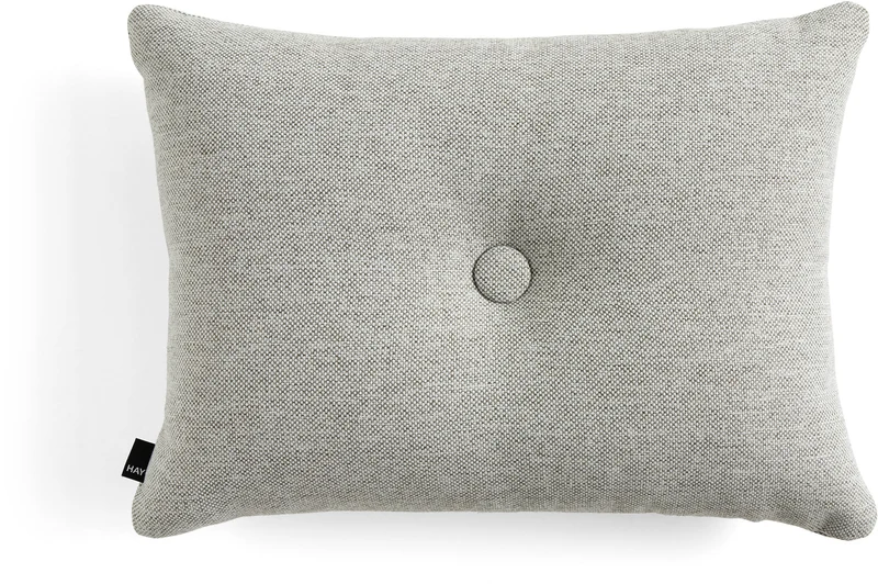 Coussin en tissu gris Soft Dot - HAY