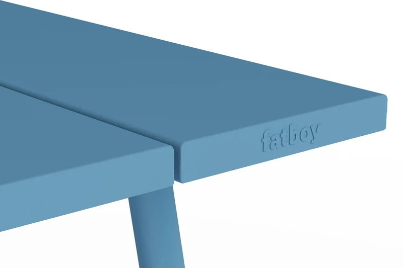 Table de jardin rectangulaire en aluminium bleu 220x100x76cm Fred's - Fatboy