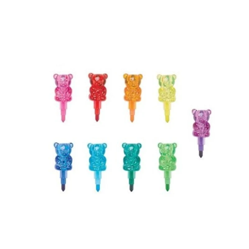 GUMMY BEAR STACKING CRAYONS (3 YEARS+)