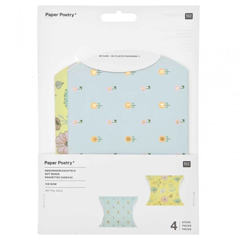 4 GIFT BOXES - FUTSCHIKATO FLOWERS