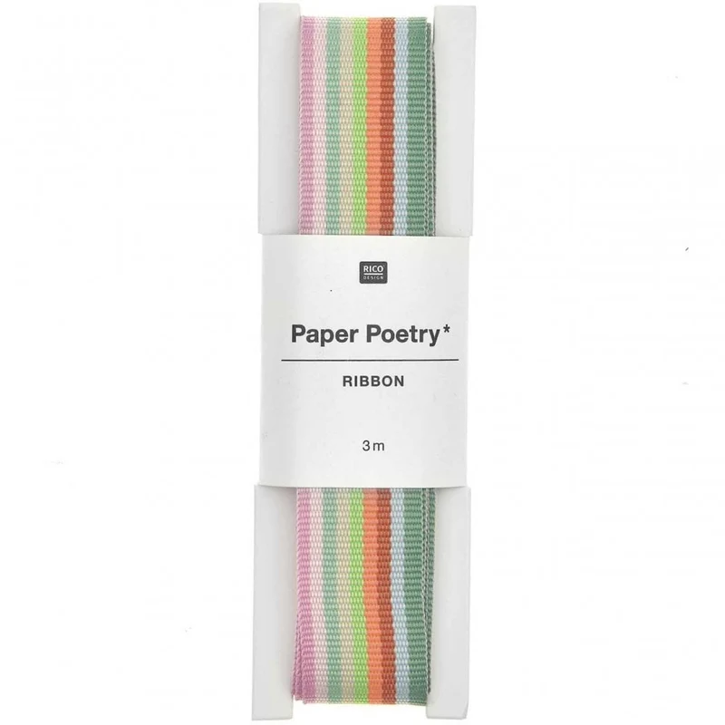 RIBBON - MULTICOLOUR STRIPE