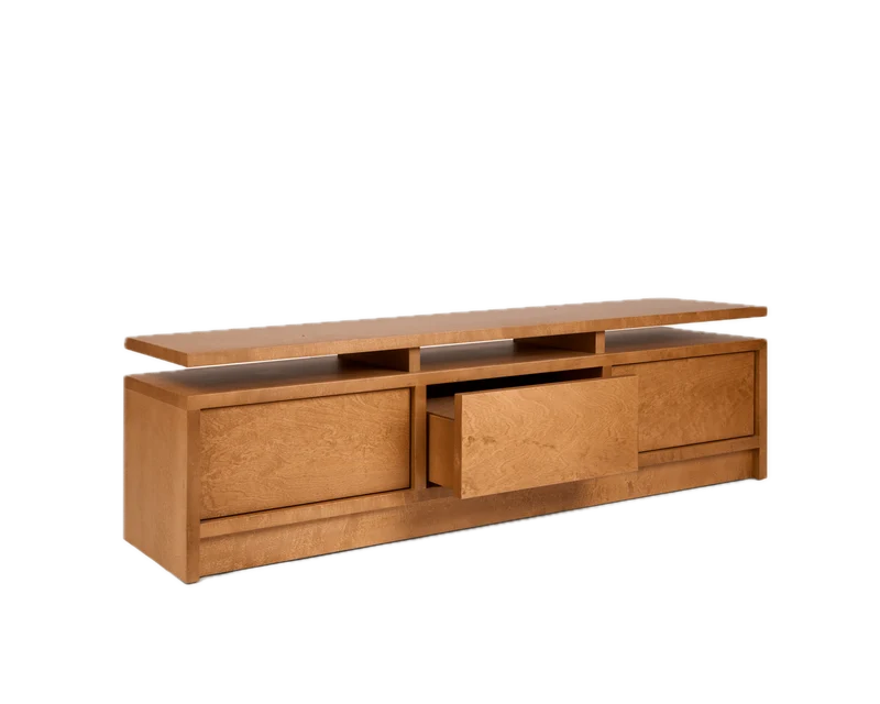 Console en bouleau brun chaud 140 x 35 x 40 cm Ratio - Frama