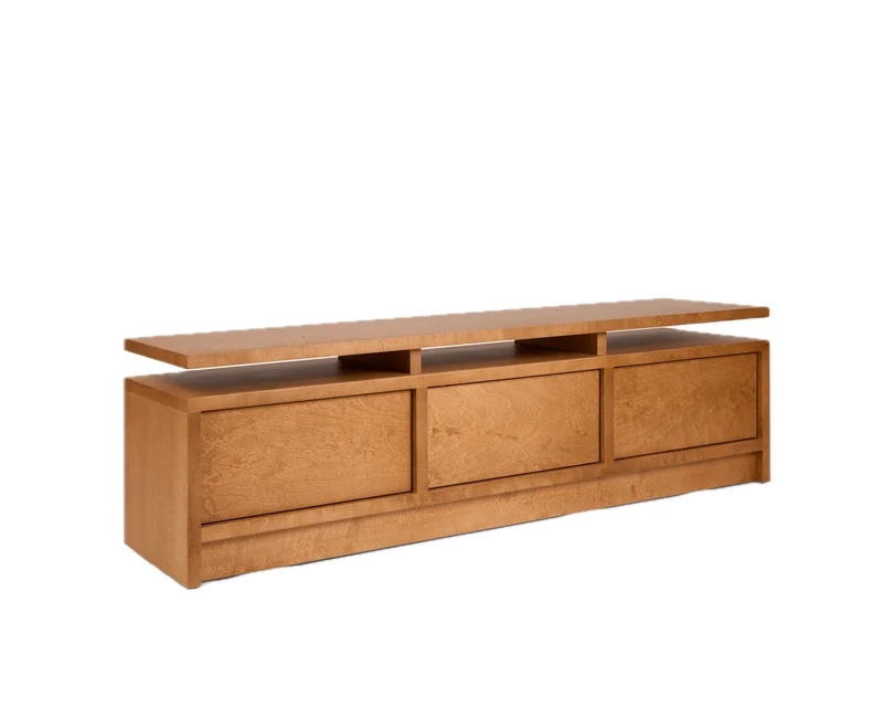 Console en bouleau brun chaud 140 x 35 x 40 cm Ratio - Frama