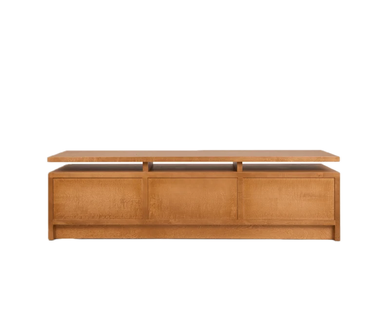 Console en bouleau brun chaud 140 x 35 x 40 cm Ratio - Frama