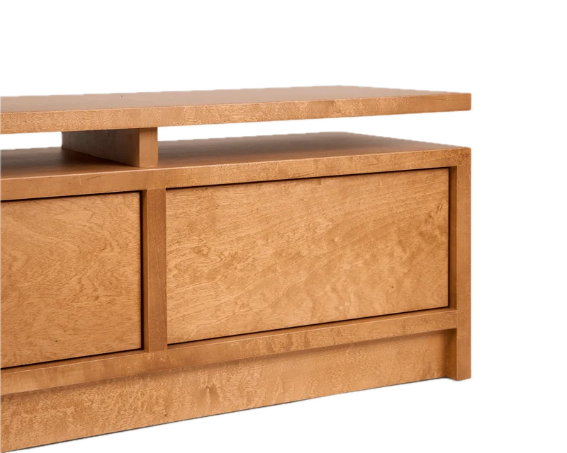 Console en bouleau brun chaud 140 x 35 x 40 cm Ratio - Frama