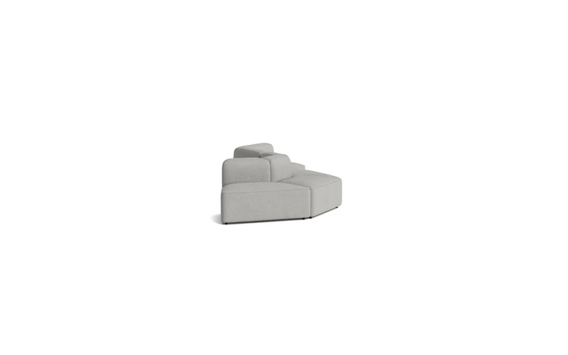 Canapé en tissu gris modulable 5 places Rope - Normann Copenhagen