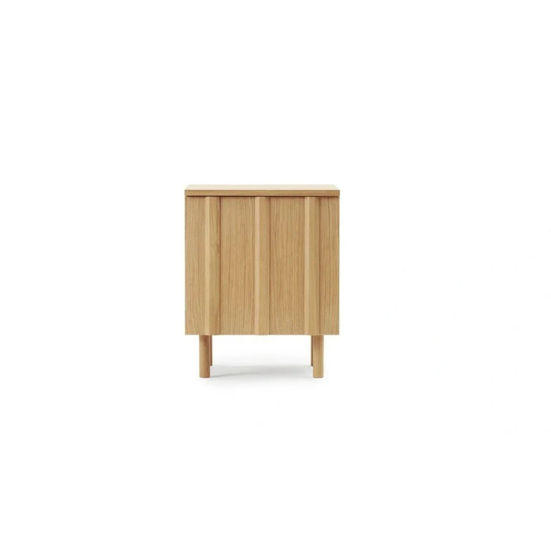 Table de nuit en chêne 42x40x52cm Rib - Normann Copenhagen