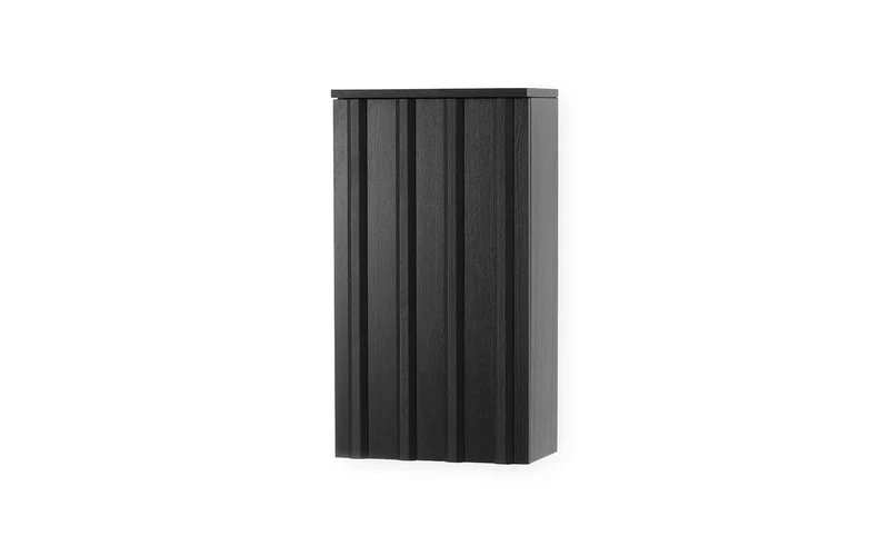Placard mural en chêne noir 40x23x73cm Rib - Normann Copenhagen