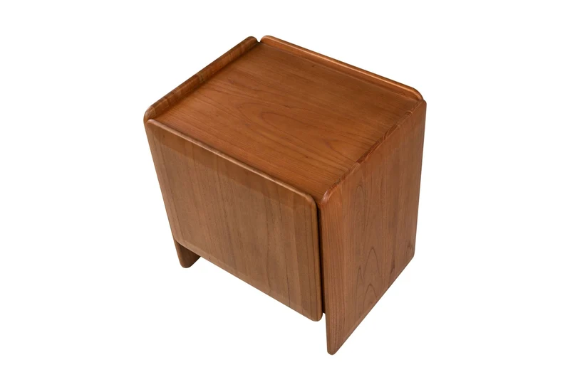Table de chevet en bois mindi droit 56x48x60cm Mika - Versmissen