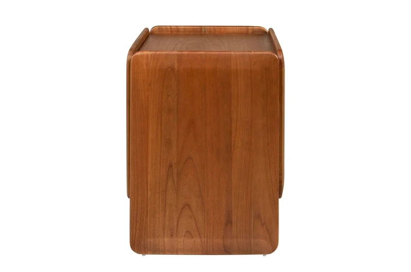 Table de chevet en bois mindi droit 56x48x60cm Mika - Versmissen