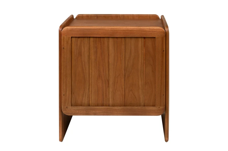Table de chevet en bois mindi droit 56x48x60cm Mika - Versmissen