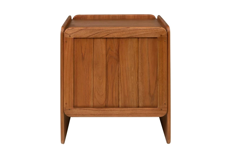 Table de chevet en bois mindi gauche 56x48x60cm Mika - Versmissen