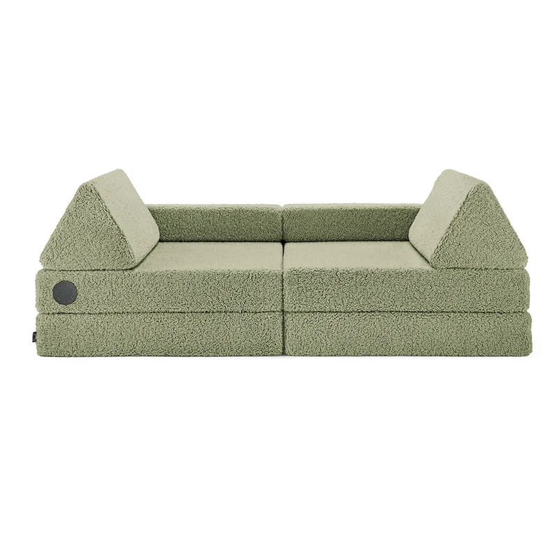 Wonderwuzz Spielsofa 'OH SO SOFY Teddy' Grünch
