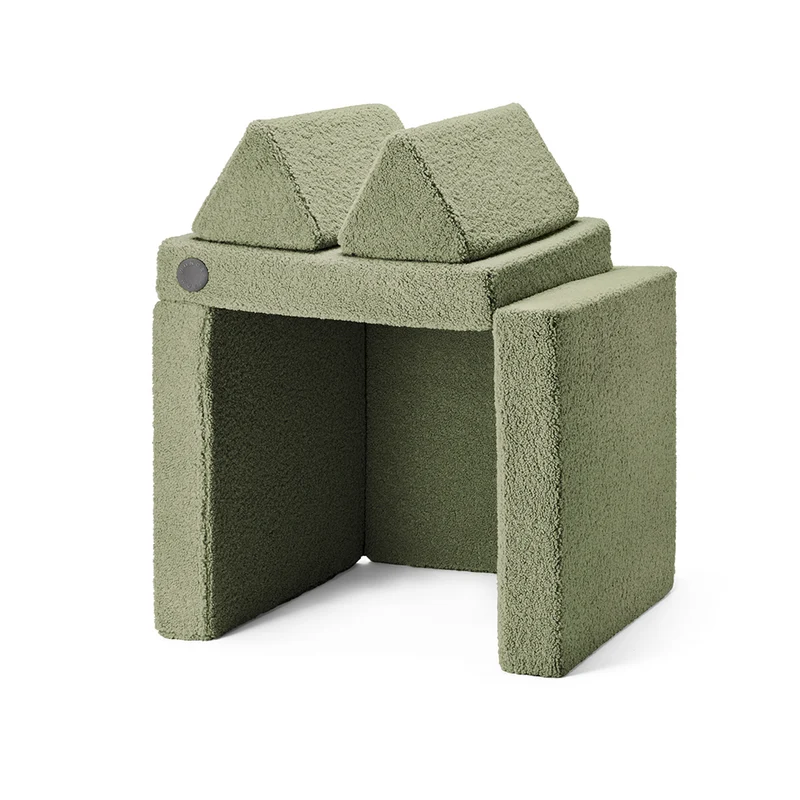 Wonderwuzz Spielsofa 'OH SO SOFY Teddy' Grünch