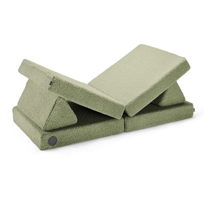 Wonderwuzz Spielsofa 'OH SO SOFY Teddy' Grünch