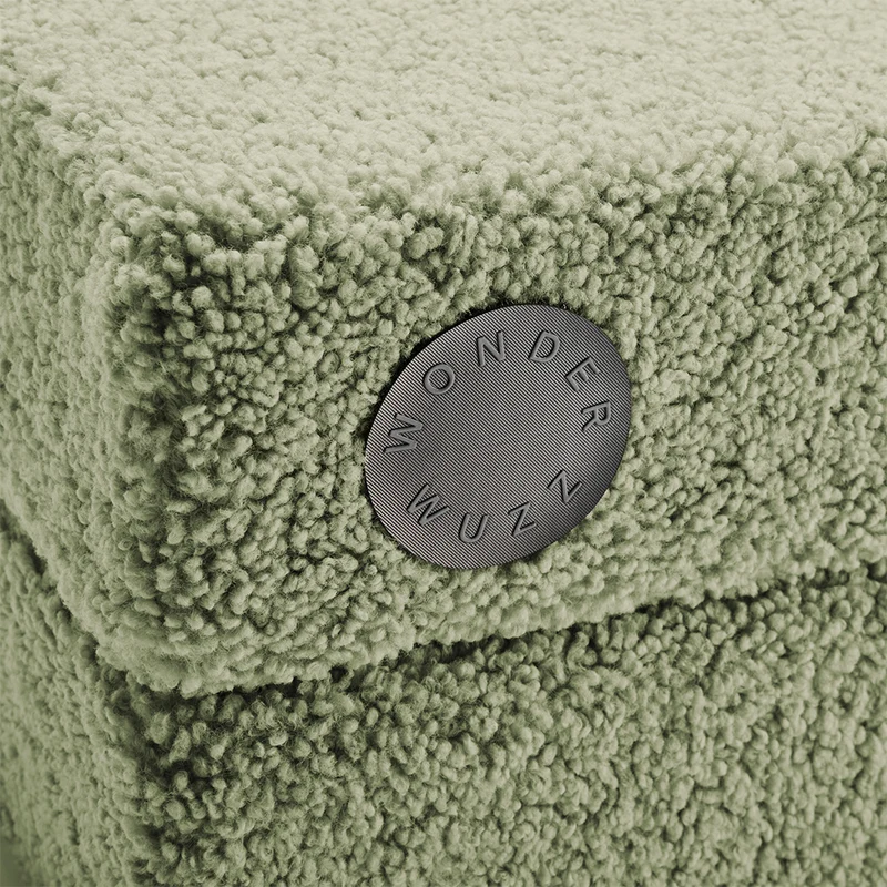 Wonderwuzz Spielsofa 'OH SO SOFY Teddy' Grünch