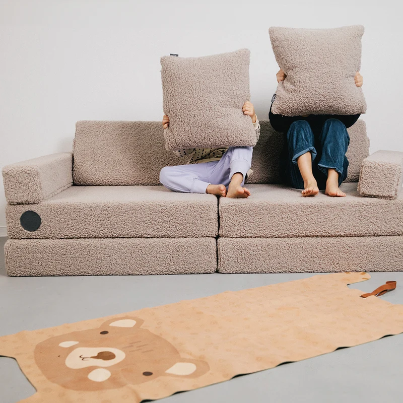 Wonderwuzz Spielsofa 'OH SO SOFY Teddy' Beige Maja